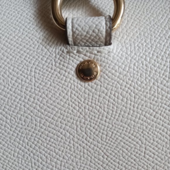 Coach Rowan Satchel - White pebbled leather - Picture 7 of 11